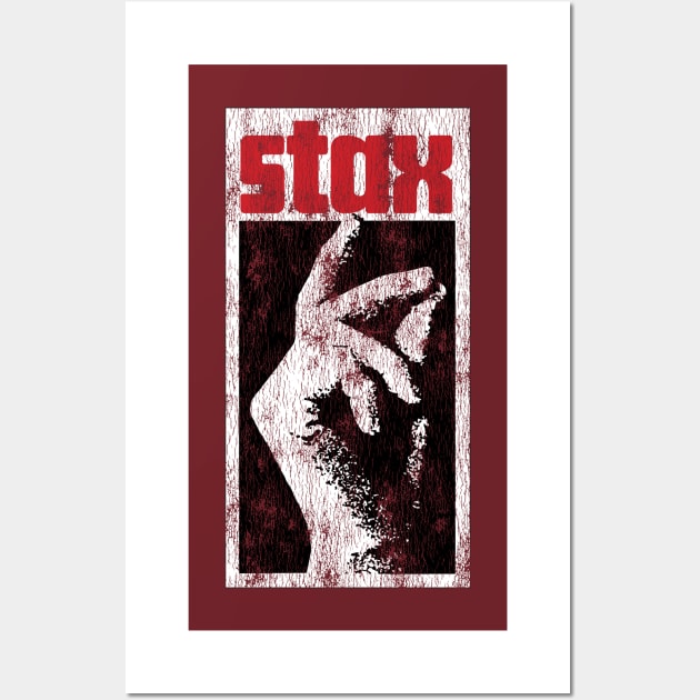 Stax Records Distressed Wall Art by KevShults